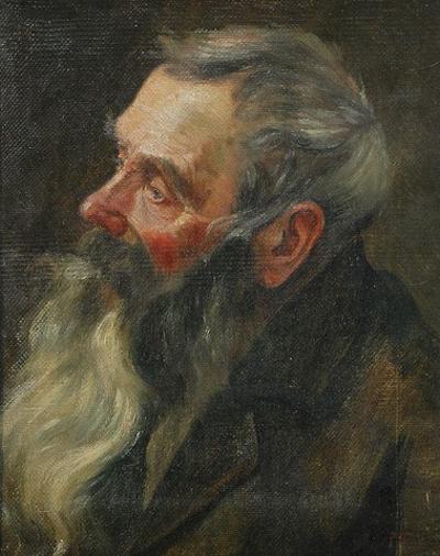 Portret brodatego starca