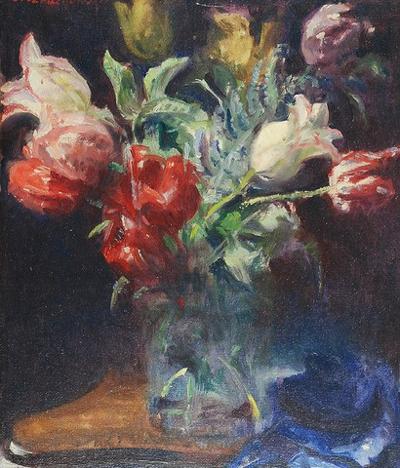 Tulipany w wazonie