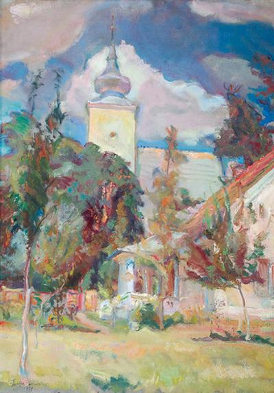 Pejzaż jesienny, 1957
