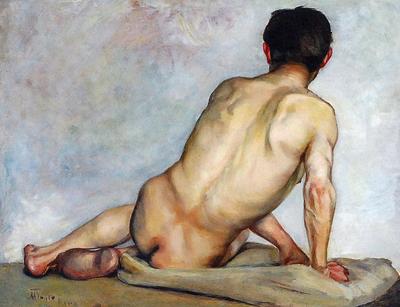 Akt męski, 1884