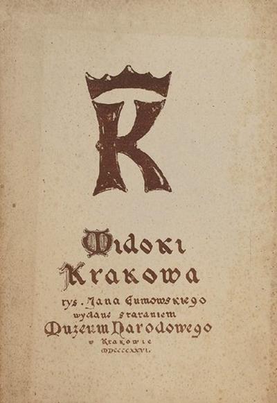 Teka - Widoki Krakowa, 1926