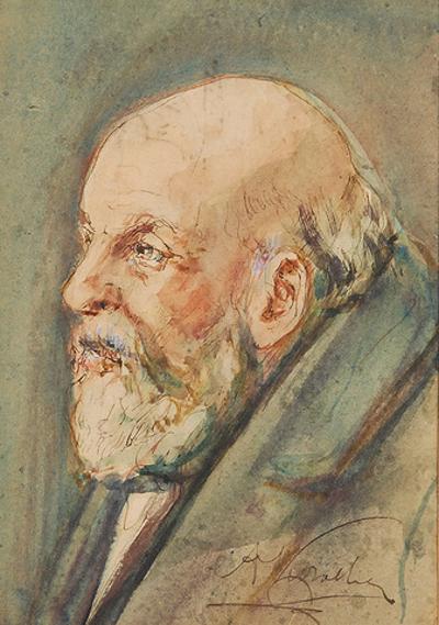 Głowa starca - Albert Chmielowski (?)