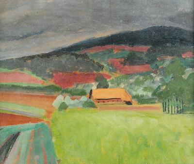 Pejzaż podgórski, przed 1939