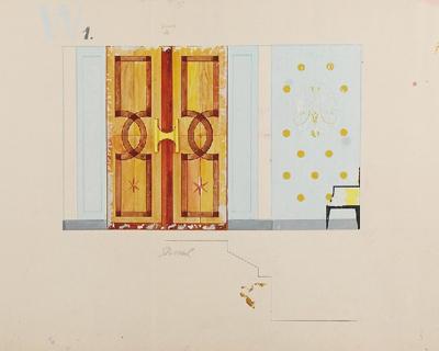 Trzy  projekty wnętrza opery - W1, 1962