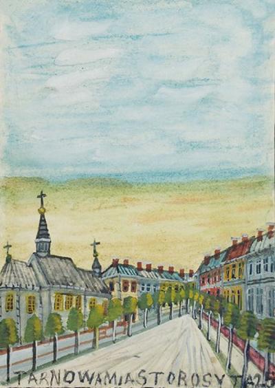 Uliczka w miasteczku