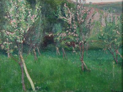 Kwitnący sad, ok. 1907