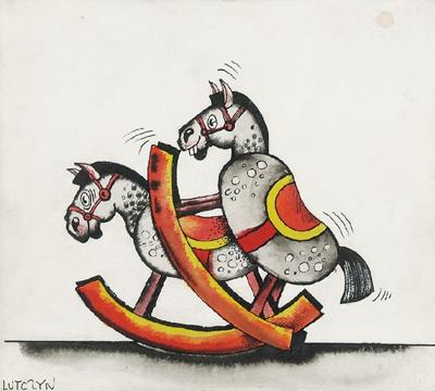 Konik bujany