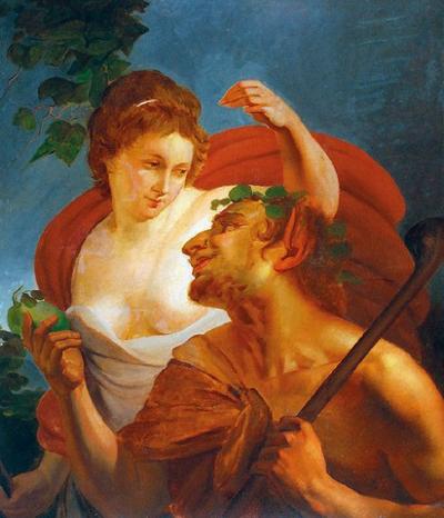Bachantka i satyr