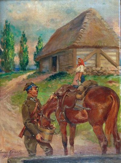 Ułan i dziewczyna, 1940