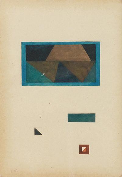 Abstrakcja geometryczna, ok. 1958