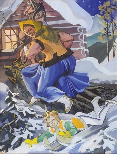 W zimowy dzień, ok. 1939