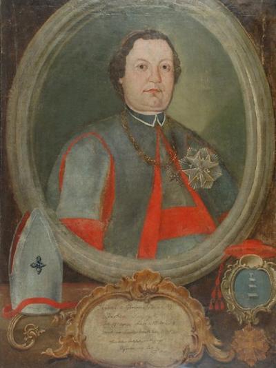 Portret biskupa Samuela Głowiński, sufragana Lwowa, po 1777