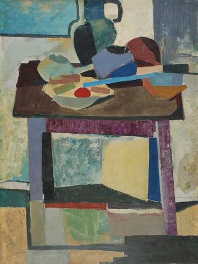 Martwa natura na stole, ok. 1960