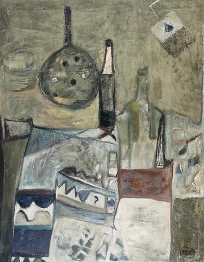 Martwa natura z sitkiem [młynkiem], 1967- 1969