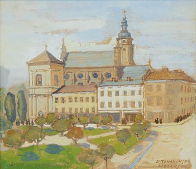 Plac Bernardyński we Lwowie