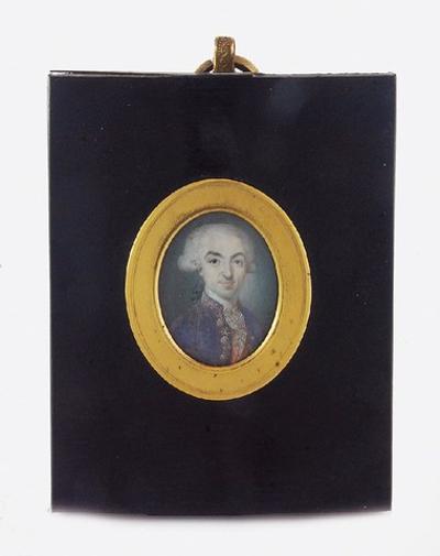 Miniatura - Portret mężczyzny