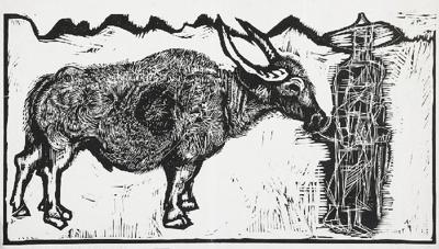 Chińczyk i bawół (Kanton), 1956