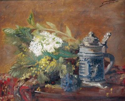 Martwa natura z kuflem