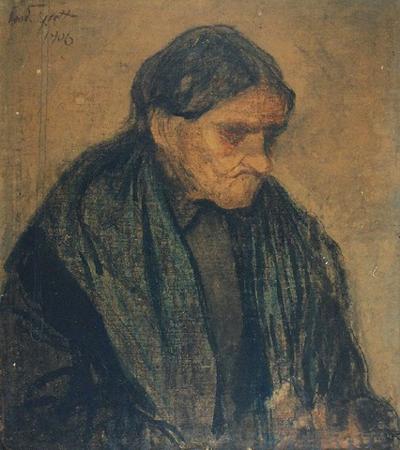 Głowa staruszki, 1906