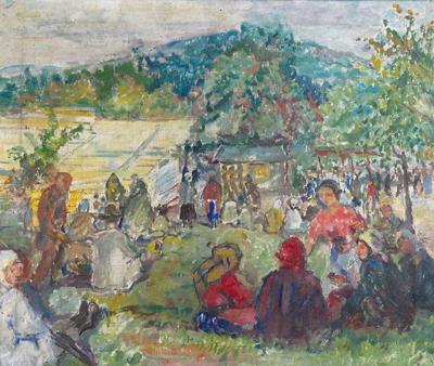Odpoczynek pątników, 1937