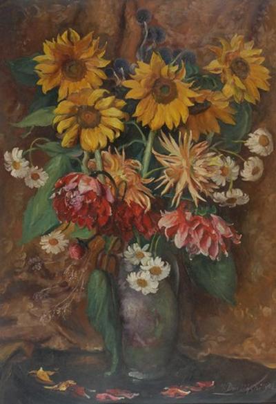Kwiaty w wazonie, 1942