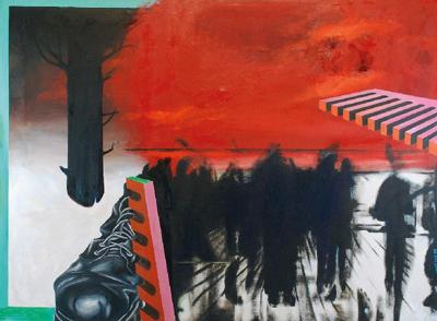 Z cyklu: Symptomy, Wielka gra II, 1988