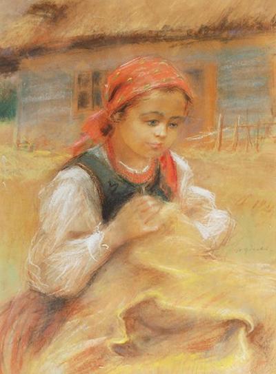 Góralska dziewczynka