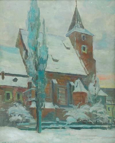 Kościół Św. Krzyża w Krakowie, 1957