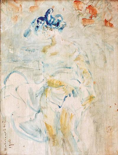 Gorgona - szkic, 1916