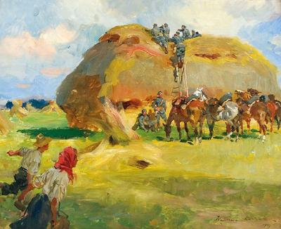 Zwiad kawaleryjski, 1917