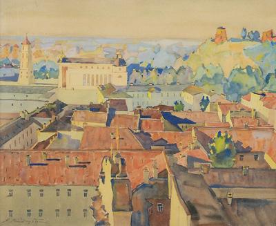 Panorama Wilna, ok. 1920