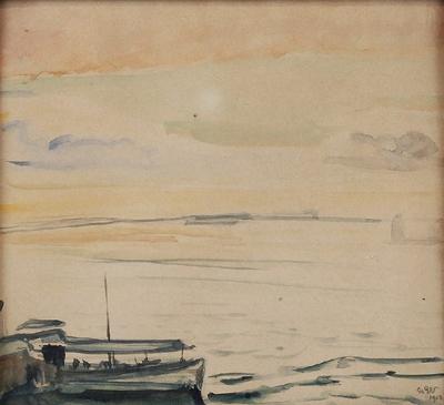 Wenecja - Przystań II, 1913