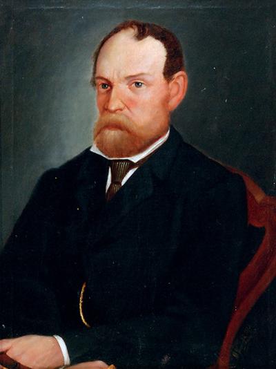 Portret mężczyzny z cygarem, 1873