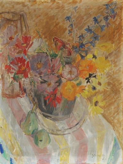 Kwiaty w wazonie, 1966