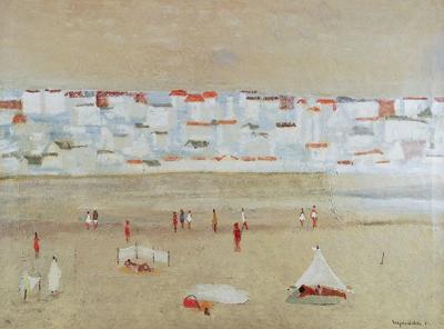 Pejzaż [Plaża], 1961