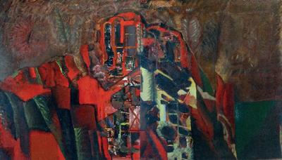 Pejzaż Toskański - dyptyk, 1990