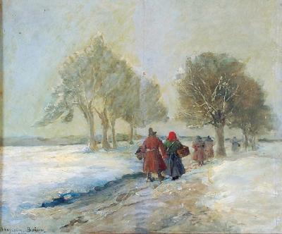W drodze do miasta, 1903