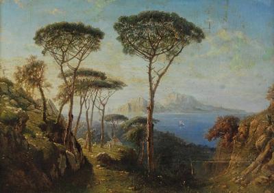 Pejzaż z Sorrento, 1865?