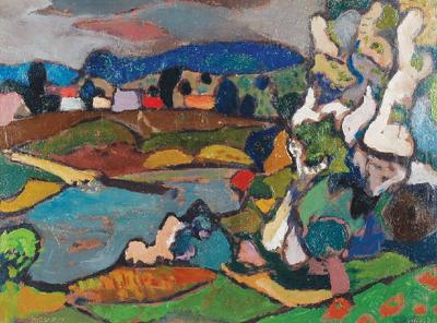 Wisła pod Tyńcem, 1964