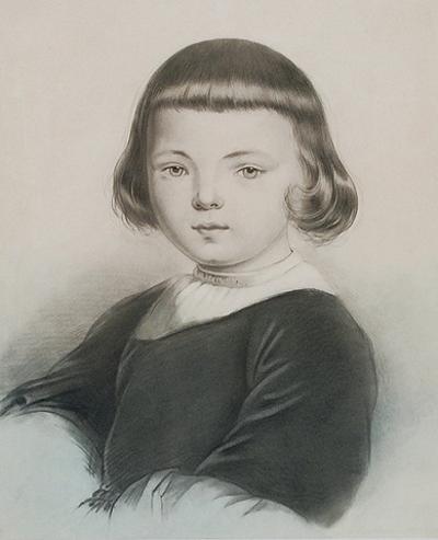 Portret dziecka, 1857