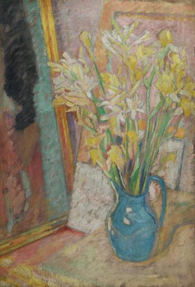 Irysy w wazonie, 1909