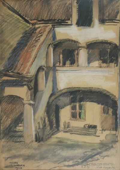 Motyw z ulicy Wielkiej, 1920