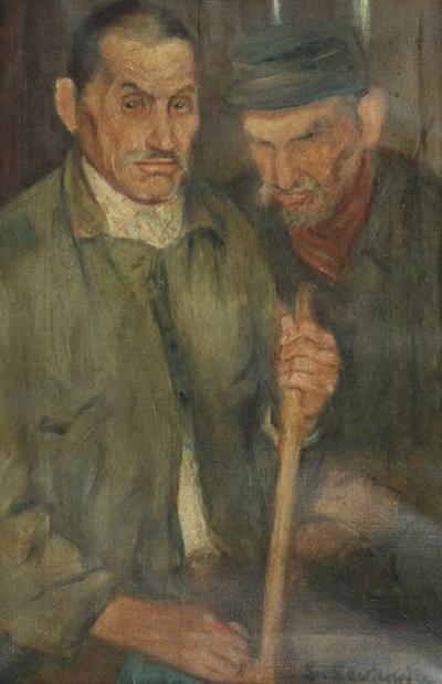 Portret mężczyzn - Dozorcy