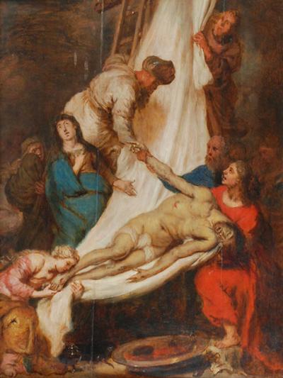 Zdjęcie z krzyża, ok. poł. XVII w.