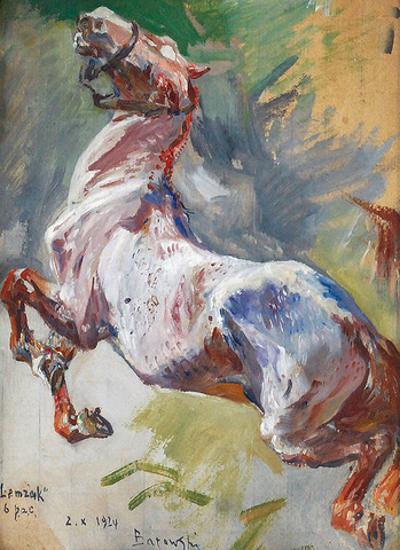 Łemzak - studium konia, 1924
