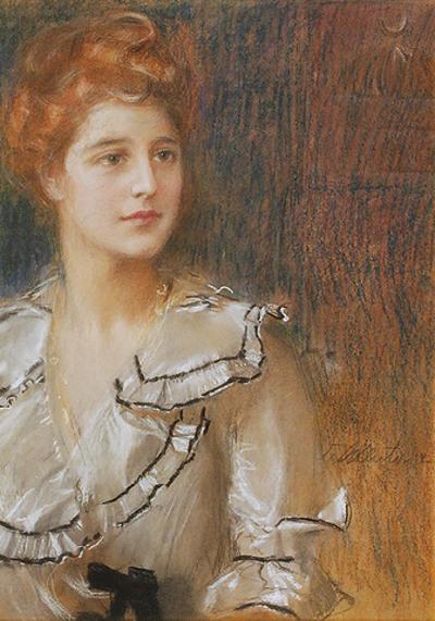 Portret młodej kobiety