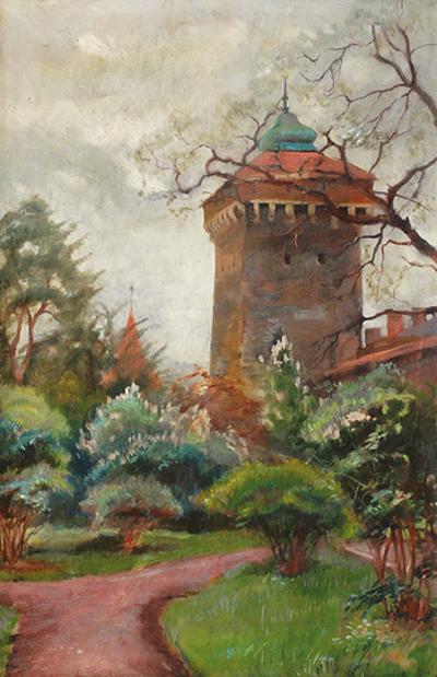 Zimne światło - Baszta Floriańska