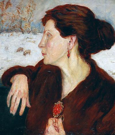 Portret kobiety - Ada Hammerova, 1918