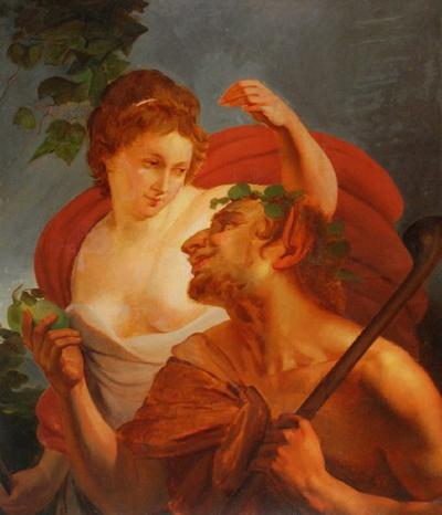 Bachantka i satyr