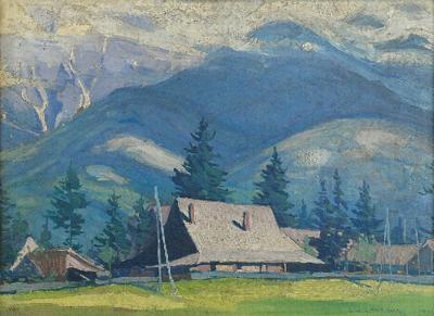 Pejzaż górski, 1921